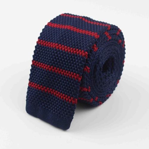 Cravate En Tricot Tricoté Pour Hommes,Cravate De Loisirs,Rayée,Slim... on Productcaster.