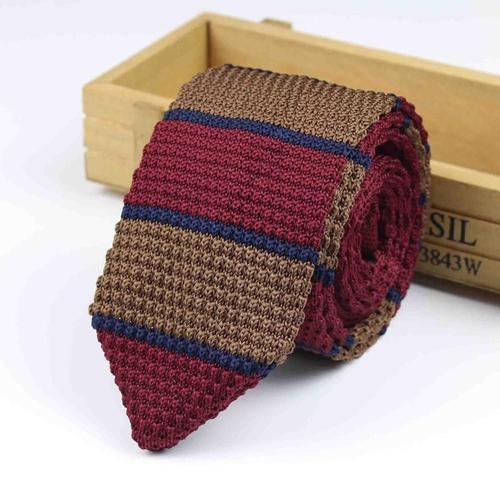 Cravate En Tricot Pour Hommes,Nouveau,Classique,Tissé,De Styliste,A... on Productcaster.