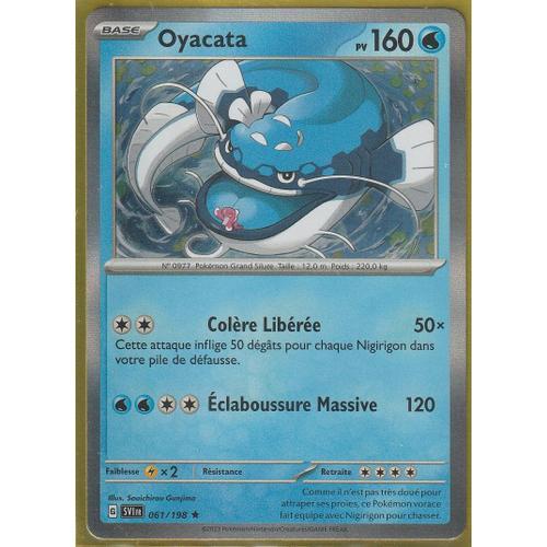 Carte Pokemon - Oyacata - 061/198 - Holo-Rare - Ecarlate Et Violet - on Productcaster.