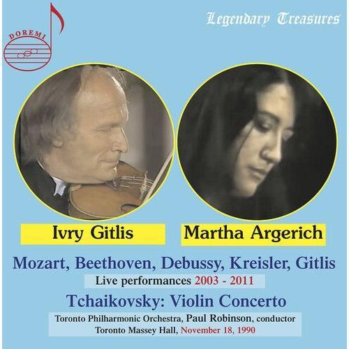 Beethoven / Argerich / Gitlis - Argerich & Gitlis Live Compact Discs on Productcaster.