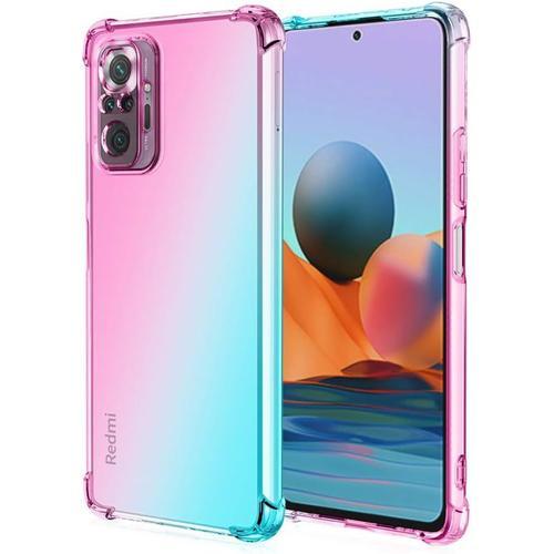 Coque Pour Xiaomi Redmi Note 10 Pro, Dégradé De Couleur Coque Silic... on Productcaster.