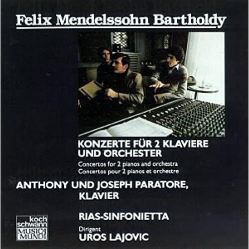 Mendelssohn Bartholdy: Concertos For 2 Pianos And Orchestra on Productcaster.