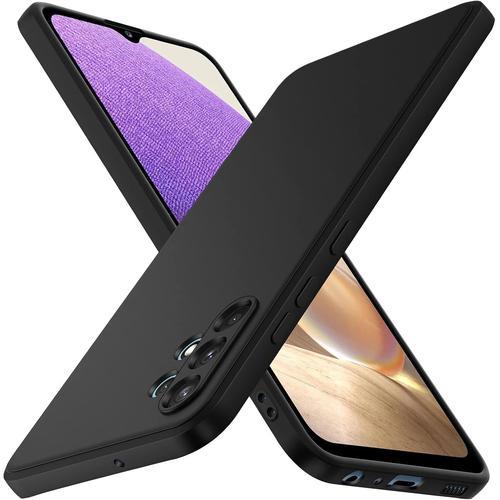 Noir Mat Coque Pour Samsung Galaxy A32 5g Avec Protection Caméra, U... on Productcaster.