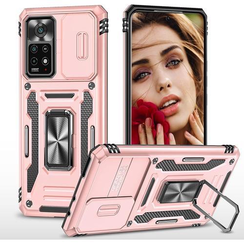 Coque Pour Xiaomi Redmi Note 11 4g/11s 4g Etui Avec Coulissant Camé... on Productcaster.