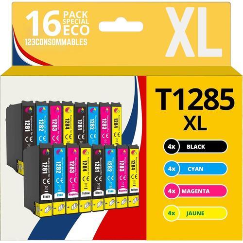 T1285 - Pack De 16 Cartouches D'Encre Compatible Avec T1285 Renard ... on Productcaster.