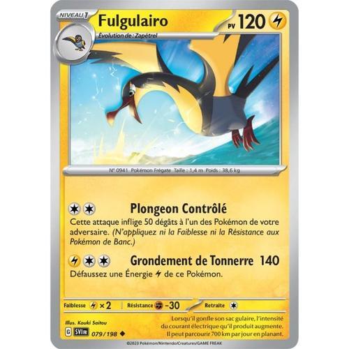 Carte Pokemon - Fulgulairo - 079/198 - Ecarlate Et Violet - on Productcaster.