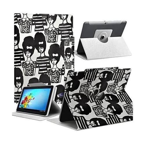 Housse Etui Motif Mv15 Universel L Pour Tablette Logicom L-Ement Ta... on Productcaster.