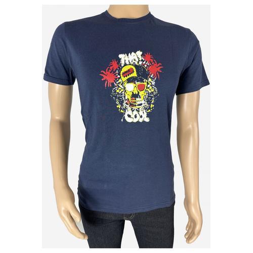 T-Shirt Manches Courtes Marine Homme on Productcaster.