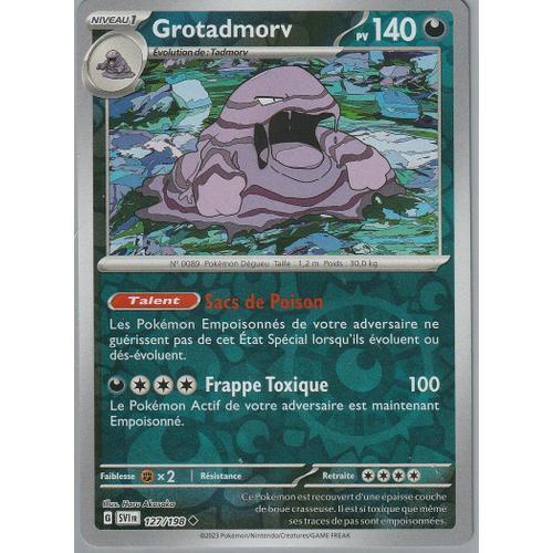 Carte Pokemon - Grotadmorv - 127/198 - Reverse - Ecarlate Et Violet - on Productcaster.