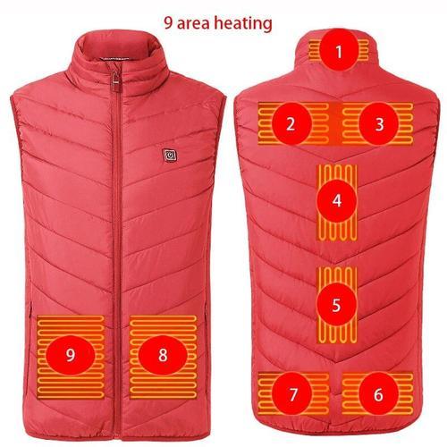 Gilet Chauffant Thermique Pour Hommes,Lavable,Charge Usb,Électrique... on Productcaster.