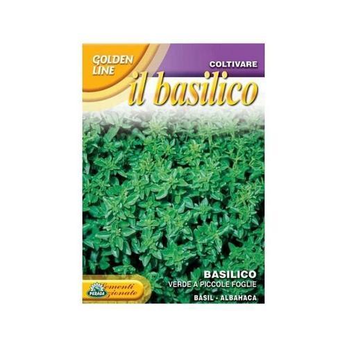 BUSTINA CON SEMI DI BASILICO VERDE A PICCOLE FOGLIE on Productcaster.