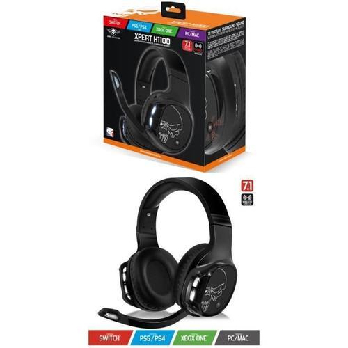 CASQUE GAMER Audio Sans Fil 7.1 Surround Pro Gamer ? LED - Simili C... on Productcaster.