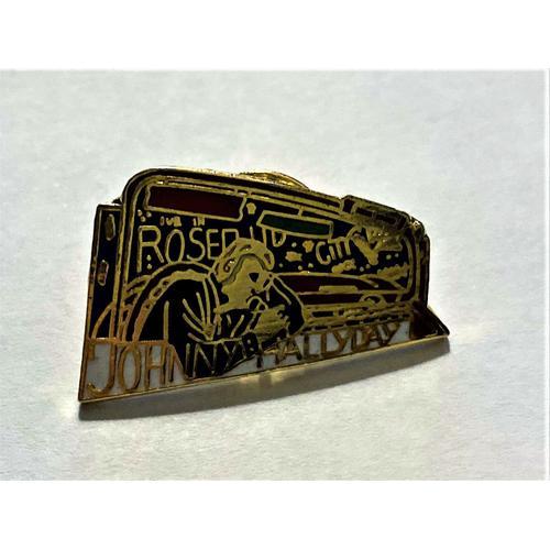 Pins Musique Johnny Hallyday Rosebud City on Productcaster.