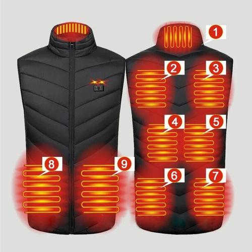 Veste Chauffante Usb Pour Homme,Gilet Thermique,Chauffage Électriqu... on Productcaster.