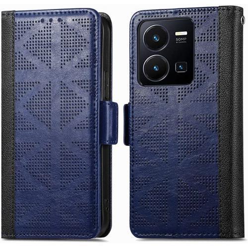 Housse Coque Pour Vivo Y35 Etui Cuir Pour Vivo Y35 Étuis De Ceintur... on Productcaster.