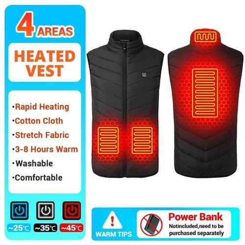 Veste Thermique Usb Infrarouge Pour Homme,Vêtement D'hiver Électriq... on Productcaster.