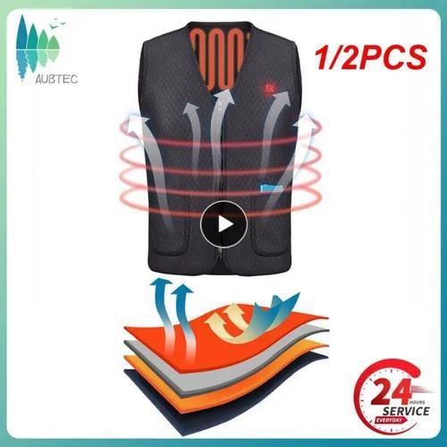 Gilet Chauffant Infrarouge Usb Pour Hommes Et Femmes,Vêtements Ther... on Productcaster.