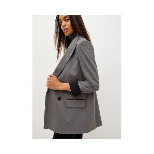 Liu.Jo - Blazer En Molleton, Gris on Productcaster.