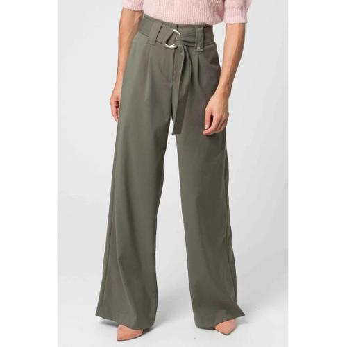 Kocca - Pantalon Palazzo, Kaki on Productcaster.