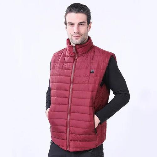 Gilet Chauffant Électrique Intelligent Pour Homme,Gilet Coupe-Vent ... on Productcaster.