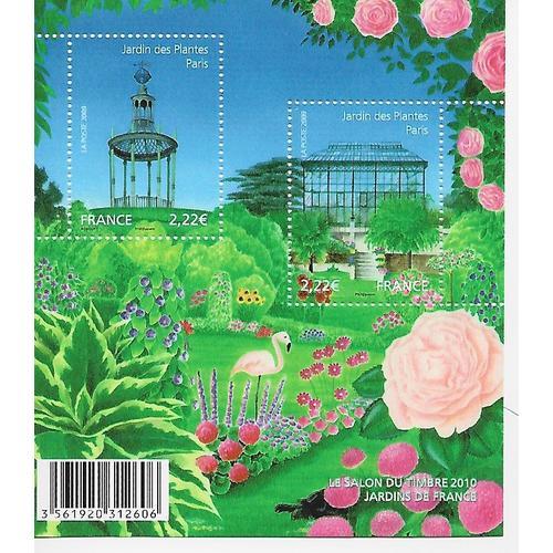 Feuillet De Timbres 2009 Les Jardins De Frances on Productcaster.