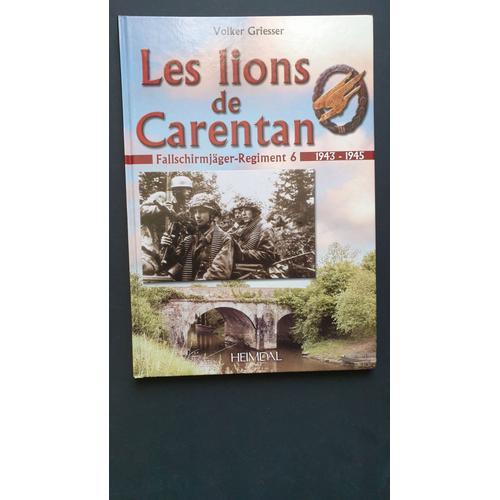 Les Lions De Carentan (Fallschirmjäger - Régiment 6, 1943-1945) De ... on Productcaster.