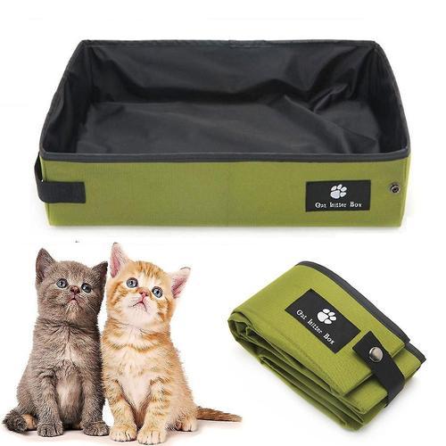 Pliable Portable Voyage Chat Siège De Toilette Pet Chat Litière En ... on Productcaster.