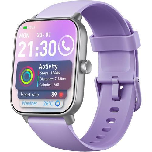 Montre Connectée Femme Appel Bluetooth, Alexa Intégrée 1.8"" Smartw... on Productcaster.