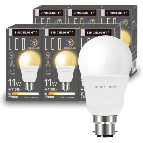 Ampoules À Led 11w Avec Culot B22, 1150 Lumens (Équivalent 100w Inc... on Productcaster.