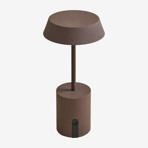 Lampe De Table Led Sans Fil Uliana Brun Café on Productcaster.