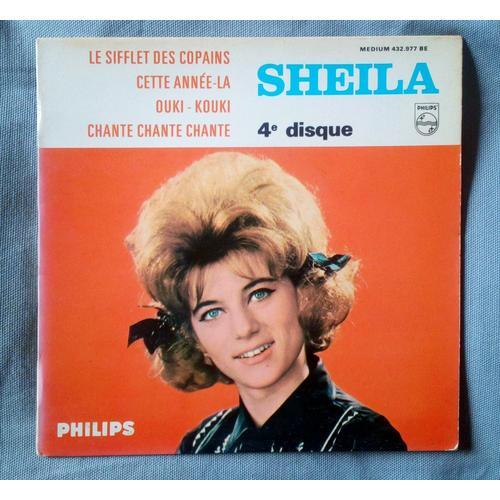 Sheila Le Sifflet Des Copains 45t Ep on Productcaster.