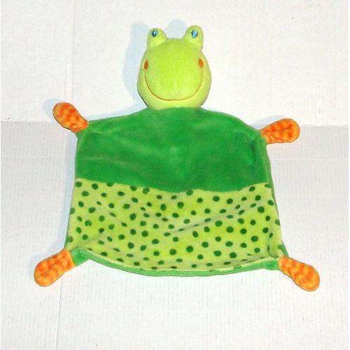 Doudou Grenouille Verte A Pois Baby Club on Productcaster.