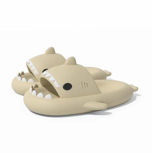 Pantoufles Requin Mignonnes D'été Pour Femme Et Homme,Chaussures Pl... on Productcaster.