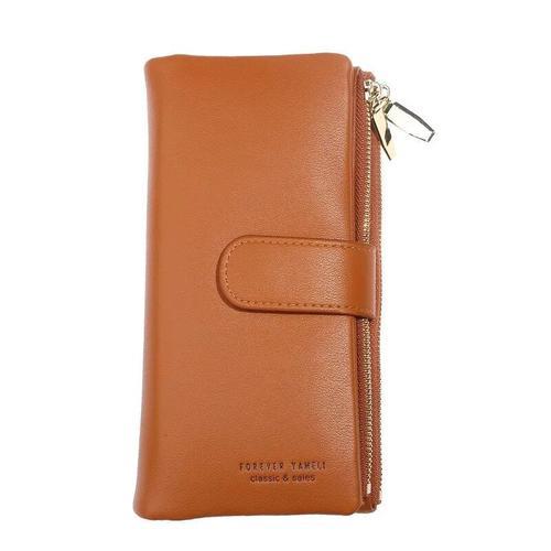 Portefeuille en cuir Pu pour femmes,porte-monnaie à loquet Long,gra... on Productcaster.