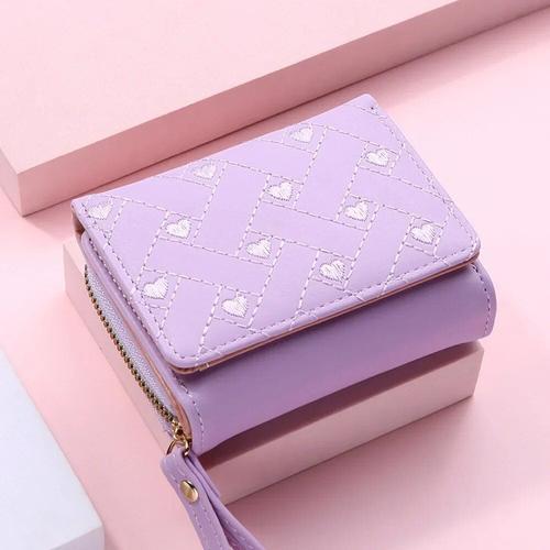 Petit portefeuille en cuir mignon pour femmes,mini sac à main de ma... on Productcaster.