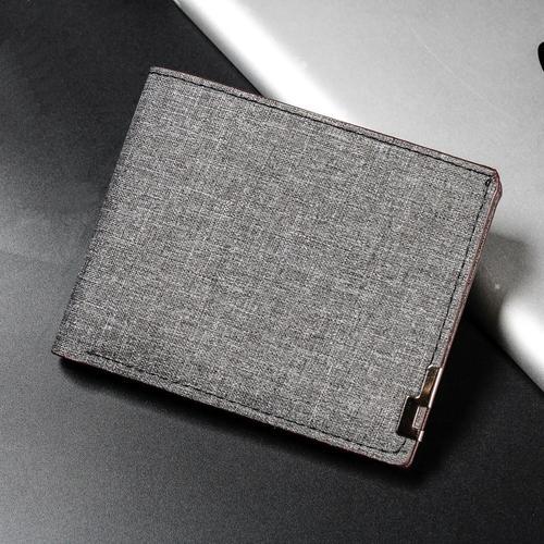 Portefeuille en denim pliable pour hommes et femmes,porte-monnaie e... on Productcaster.