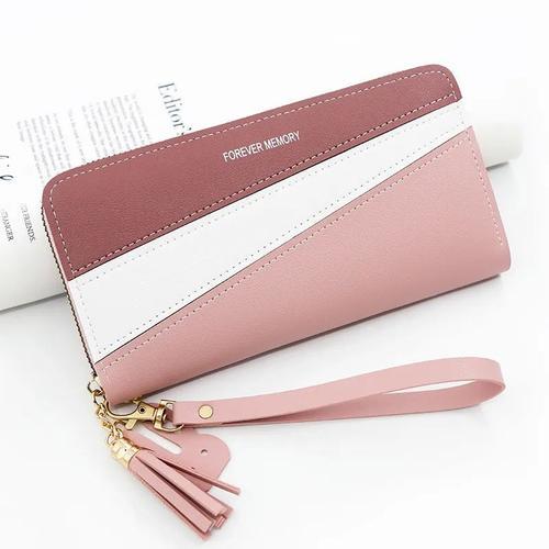 Pochette multifonctionnelle en cuir PU pour femmes,portefeuilles lo... on Productcaster.