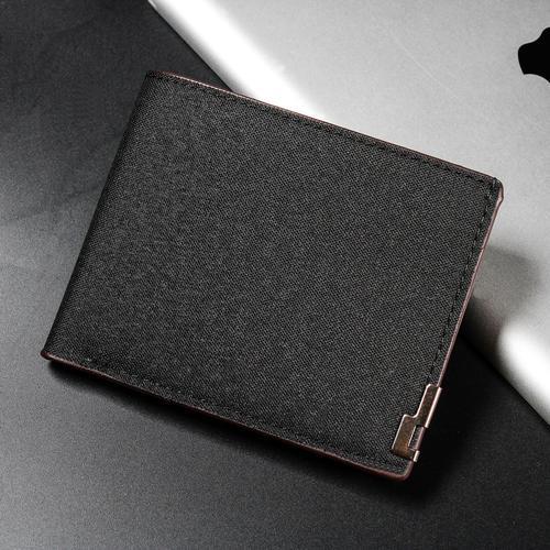 Portefeuille en denim pliable pour hommes et femmes,porte-monnaie e... on Productcaster.