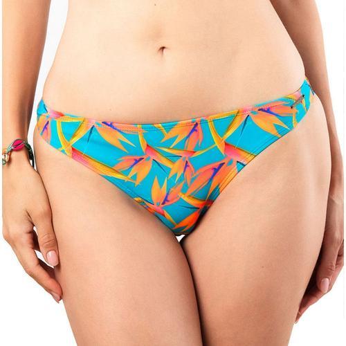 Bas De Bikini À Motifs Turquoise Femme Sun Project Basic on Productcaster.