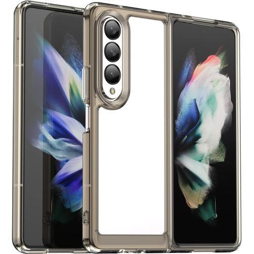 Coque Pour Samsung Galaxy Z Fold 4, Ultra Mince Pc + Tpu Antichoc C... on Productcaster.