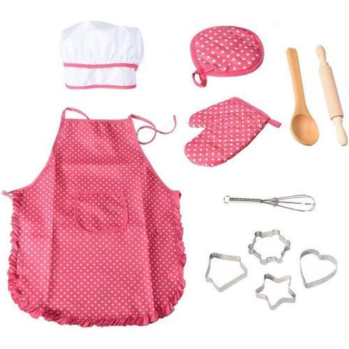 11pcs Kit De Cuisine Et De Pâtisserie Pour Enfants, Jeu Cuisine Enf... on Productcaster.