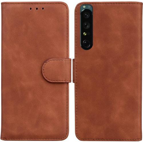 Étui Pour Sony Xperia 1 Iv 6,5 Pouces Pu Magnétique Pochette Cuir H... on Productcaster.