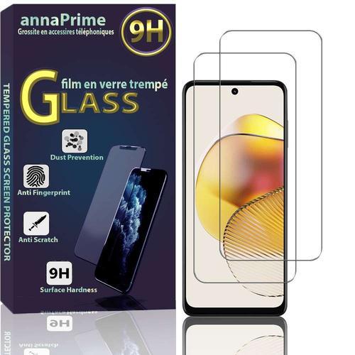 Lot / Pack De 2 Films Verre Trempé Pour Motorola Moto G73 6.5" Prot... on Productcaster.