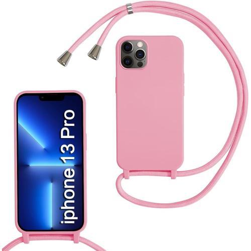 Coque Avec Cordon Pour Iphone 13 Pro,Collier Pour Étui Housse Tpu A... on Productcaster.