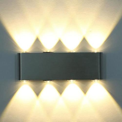 8w Moderne Aluminium Led Applique Murale Interieur Éclairage Mural,... on Productcaster.