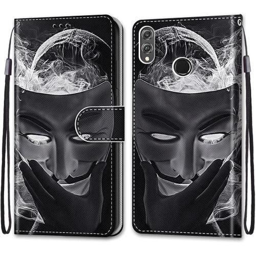 Coque Compatible Avec Huawei Honor 8x, Flip Étui Housse Wallet Fent... on Productcaster.