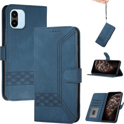 Coque Pour Redmi A1,Portefeuille Étui Housse En Cuir Protection Ave... on Productcaster.