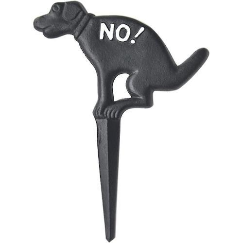 No Pooping Sign, Garden Yard Cast Iron No Dog Poop Urinating Yard S... on Productcaster.