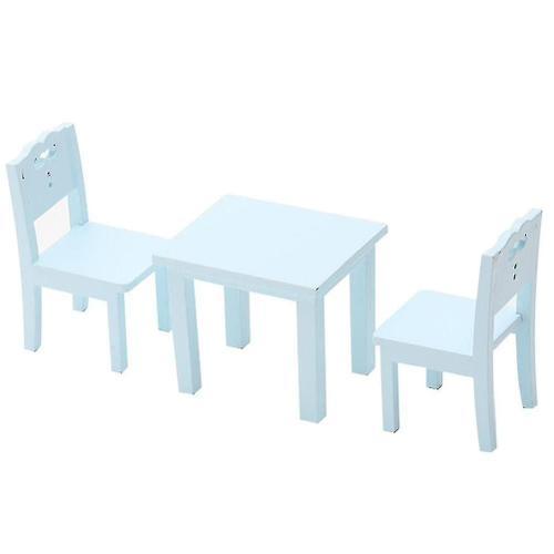 3 Pcs Enfants Table Chaise Simulation Meubles Mini Chaise Jouet Enf... on Productcaster.