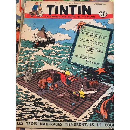 C5 Revue Tintin, Septième Année 1952, Numéro 37 on Productcaster.